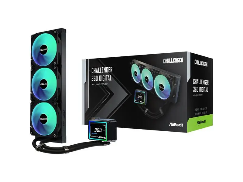 Водяне охолодження ASRock Challenger 360 Digital - фото 8
