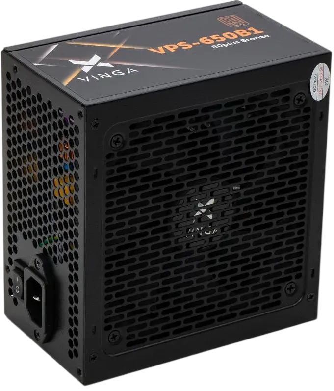Блок живлення Vinga VPS B1 650W 80+ Bronze (VPS-650B1)