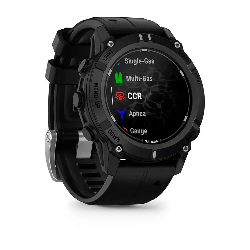 Смарт-годинник Garmin Descent G2 Black with Black Silicone (010-02986-13) - фото 9