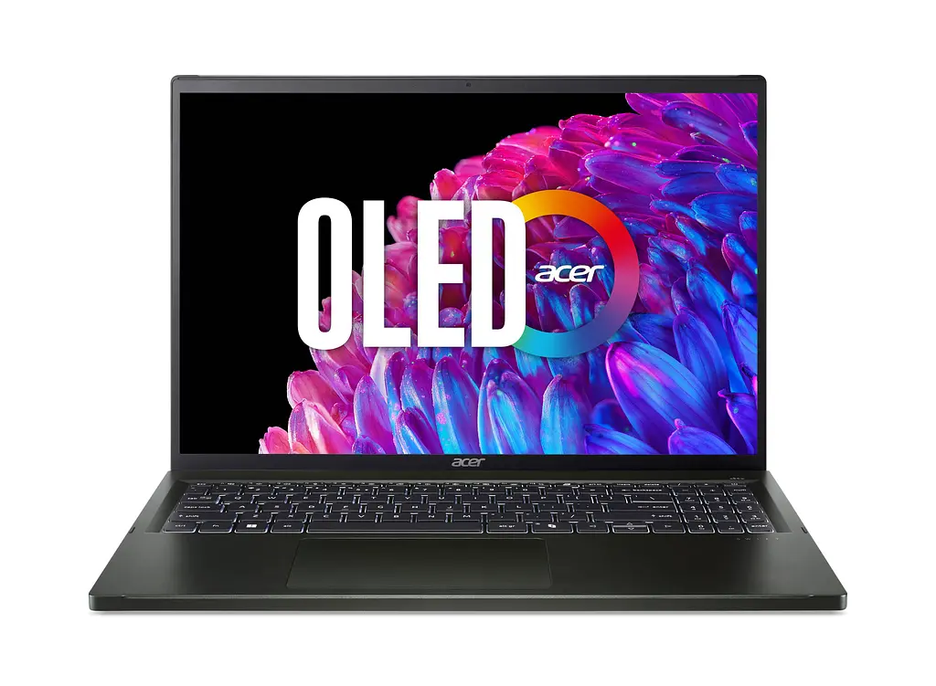 Ноутбук Acer Swift Edge SFE16-44 16' 3.2K OLED, AMD R7-8840U, 32GB, F1TB, UMA, Win11, чорний (NX.KTDEU.003) - фото 2