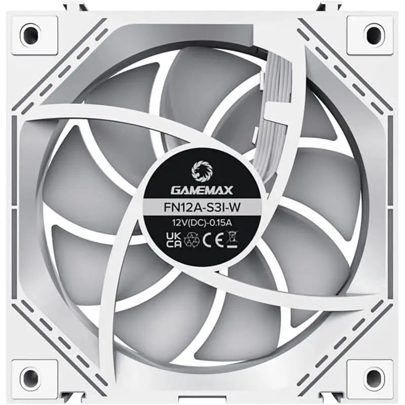 Комплект вентиляторів GameMax 120мм FN12A-S3I-W (FN12A-S3I-W) - фото 6