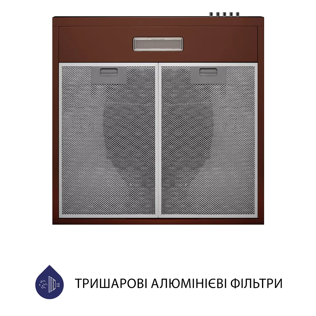 Витяжка плоска Minola HPL 513 BR - фото 5