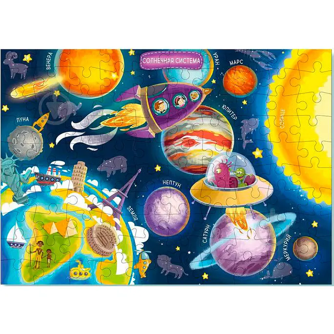 Пазл DoDo Космос, 100 елементів (300141) - фото 2