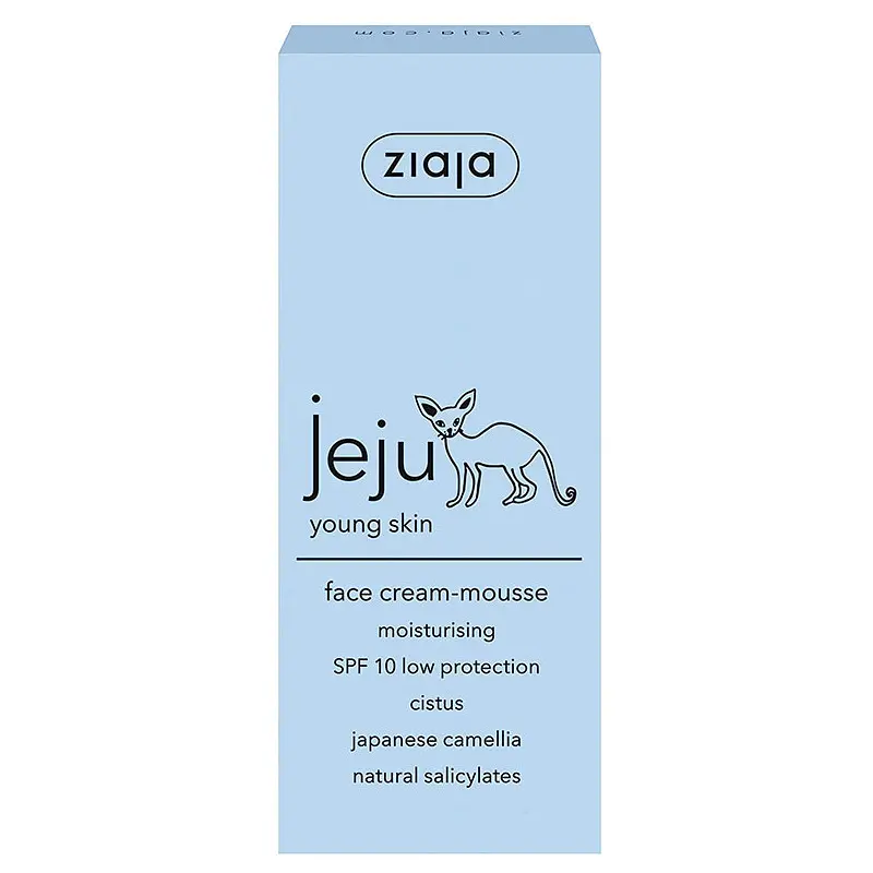 Крем-мус для обличчя Ziaja Jeju Mousse SPF10, 50 мл (15612) - фото 2