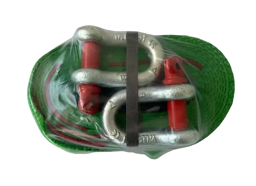 Трос буксирувальний зі скобами POPUTCHIK 9 т 5 м - фото 3