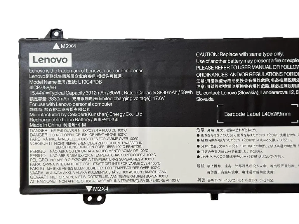 Акумулятор для ноутбука Lenovo ThinkBook 14s Yoga ITL 14 G2 ARE 14 G2 ITL 14 G3 ACL L19C4PDB - фото 2
