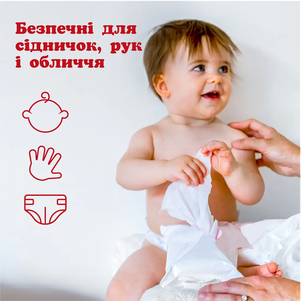 Набір вологих серветок Huggies Simply Clean 720 шт. (10 уп. х 72 шт.) - фото 9
