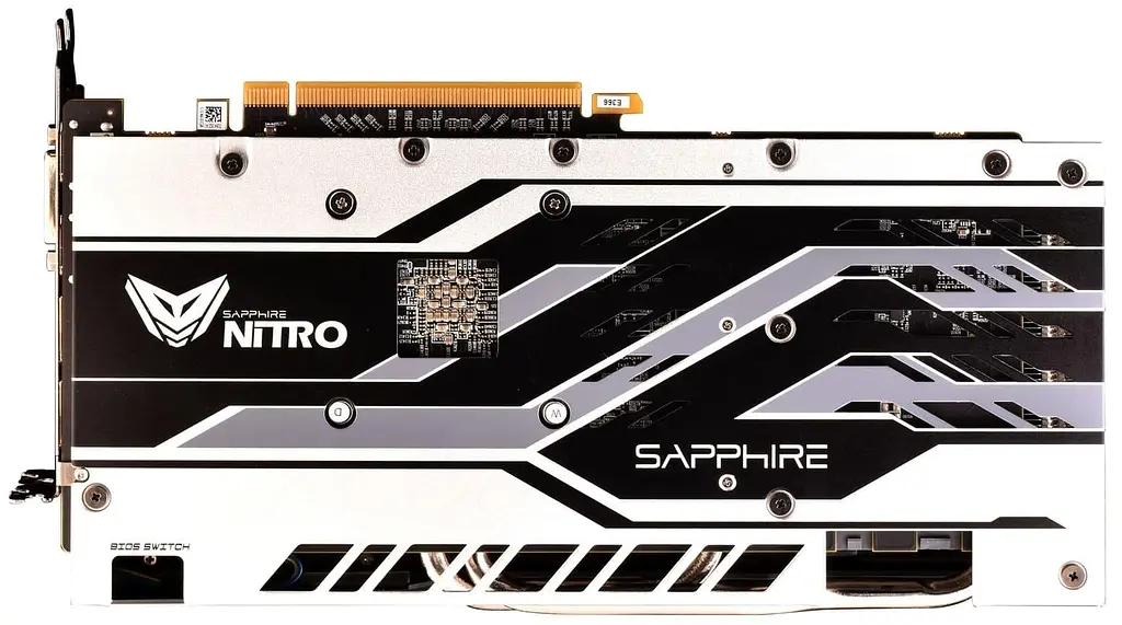 Відеокарта Sapphire AMD Radeon RX 580 8Gb Nitro (11265-99-90G) (GDDR5, 256 bit, PCI-E 3.0 x16) FR - фото 4
