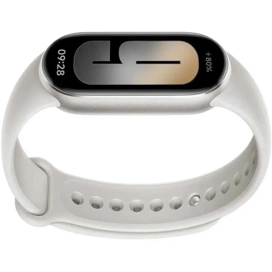 Фитнес-браслет Xiaomi Smart Band 9 Titan Gray + металлический ремешок Type C Black - фото 5