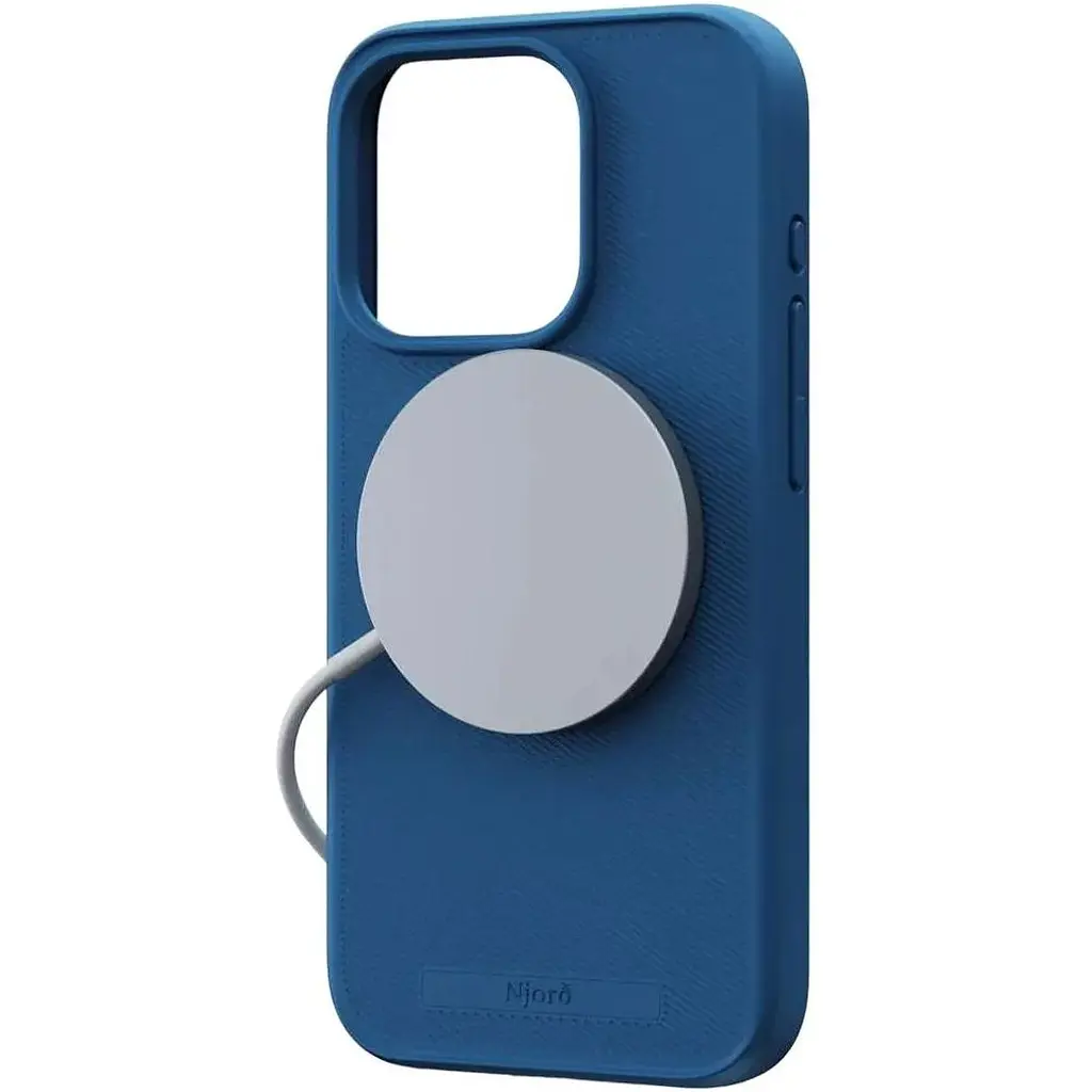 Чехол-накладка Njord 100% GRS MagSafe Case Blue для iPhone 15 Pro (NA53GR10) - фото 4