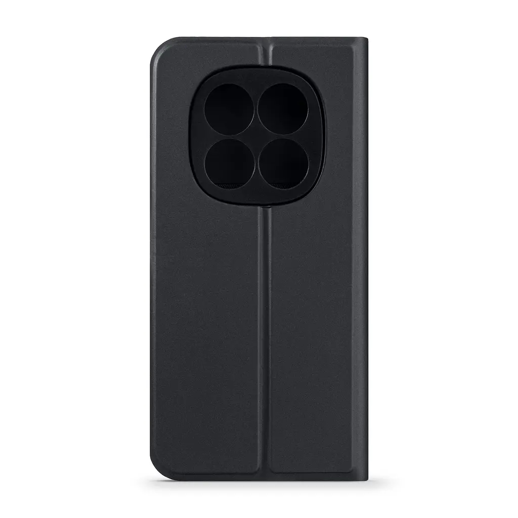 Чехол-книжка для Xiaomi Redmi Note 15 Pro 5G, OneFold Case, черный, из экокожи (PU) и TPU, с магнитом, с подставкой и отделением для карт, трансформируемый в подставку, противоударный, защита всего корпуса, ArmorStandart (ARM89726) - фото 2