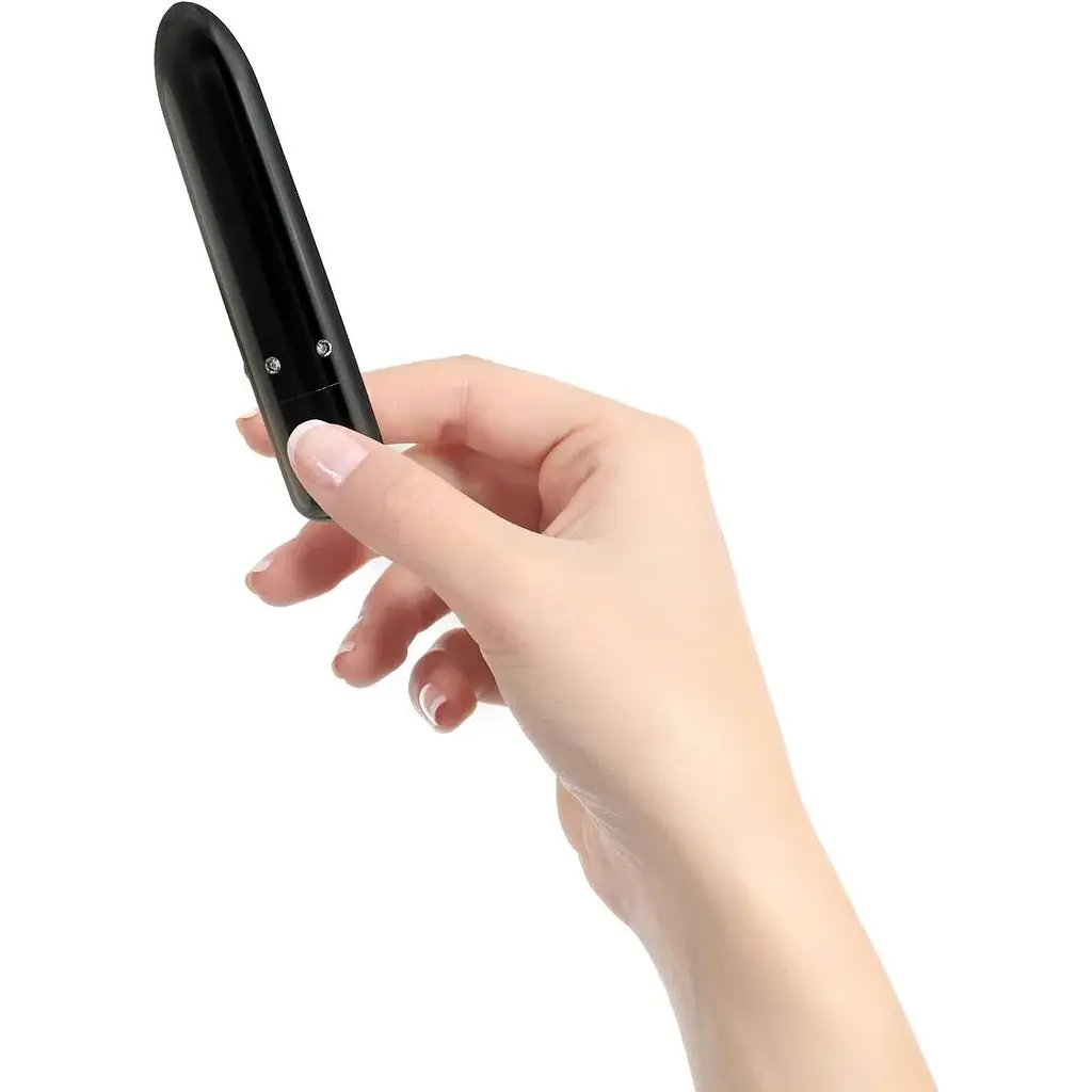 Віброкуля PowerBullet - Pretty Point Rechargeable Bullet Black - фото 4