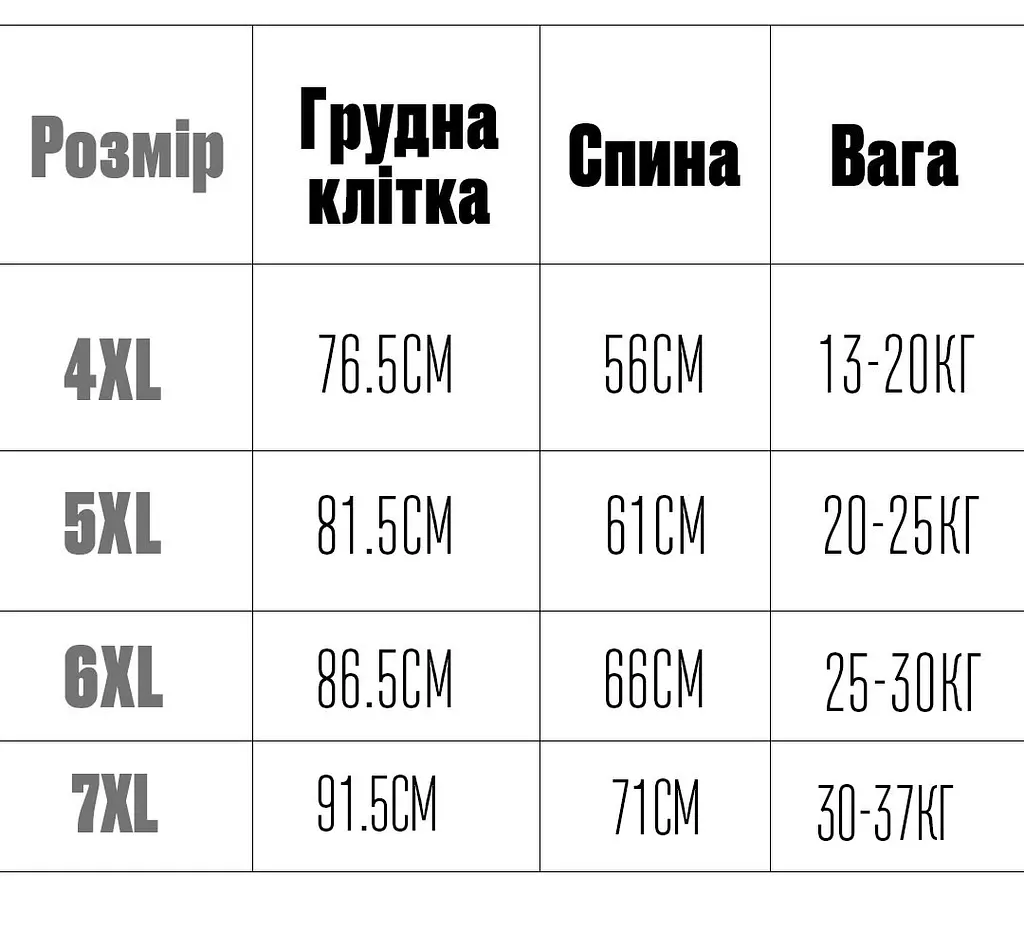 Дощовик з капюшоном для собак Yiwu, прозорий комбінезон унісекс 5XL - фото 10