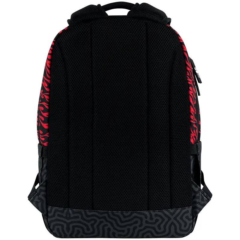 Рюкзак GoPack Teens 135M-4 Чорно-червоний (GO26-135M-4) - фото 7