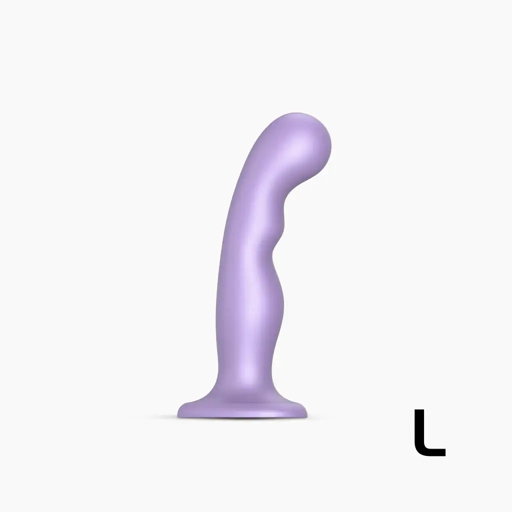 Насадка для страпона Strap-On-Me Dildo Plug P&G Lilas Metallic L - фото 2