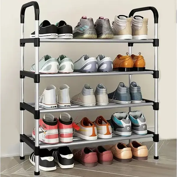 Полиця для взуття Stenson R31040 4 яруси 56х28х80 см (35770) - фото 3