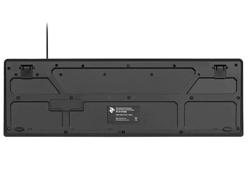 Клавіатура 2E KS108 USB Black (2e-KS108UB) - фото 2