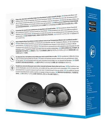 Гарнітура Sennheiser Momentum 4 Wireless Graphite (700383) - фото 7