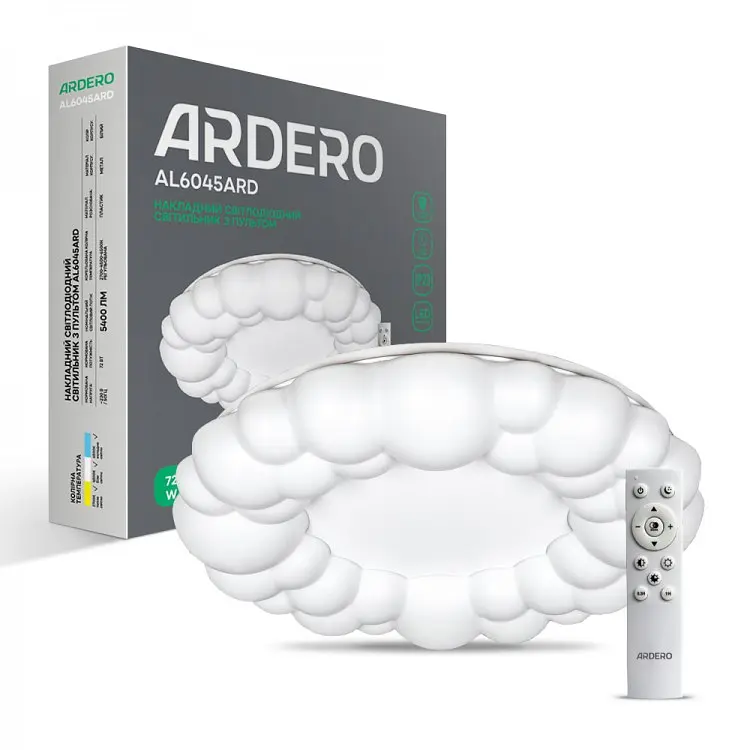 Світлодіодний світильник Ardero AL6045ARD ASTER 72Вт
