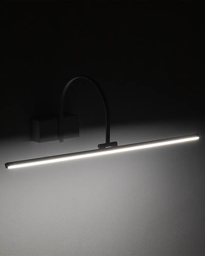 Настінний світильник Nowodvorski 11958 Artline LED M 1x6W 3000K 410Lm IP20 чорний - фото 4