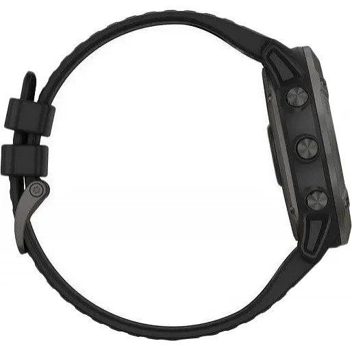 Спортивные часы Garmin Fenix 6X Pro Solar Titanium Carbon Grey DLC with Black Band (010-02157-21) - фото 4