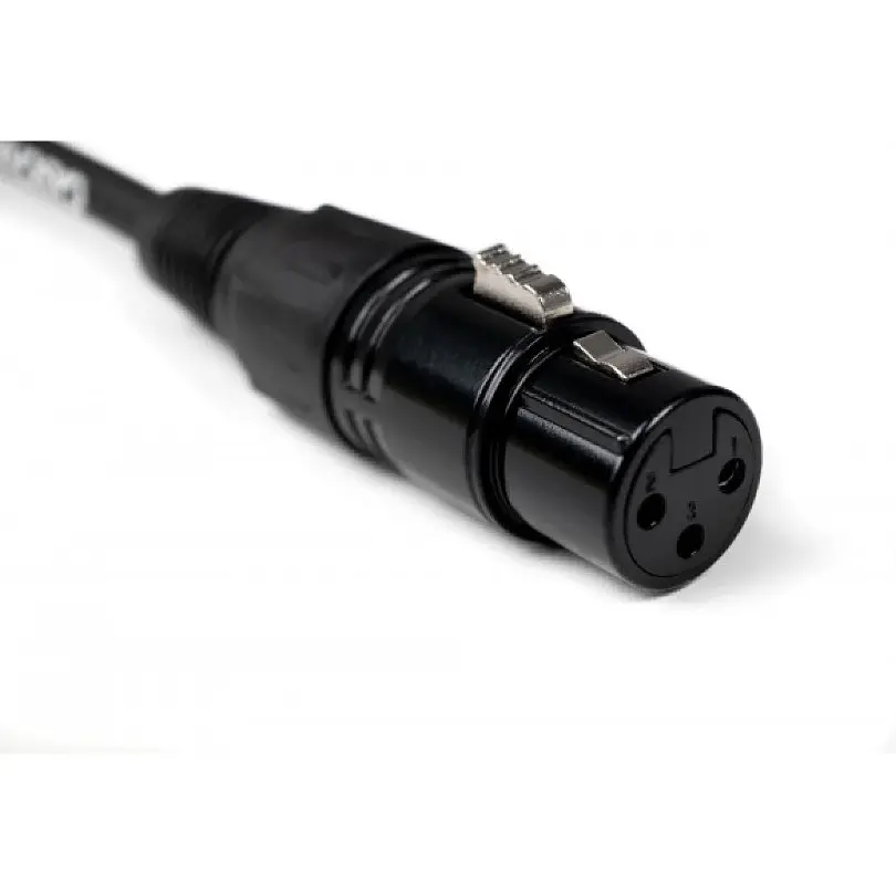 Микрофонный кабель XLR Male - XLR Female Cascha CCSM1BK1 1 м - фото 3