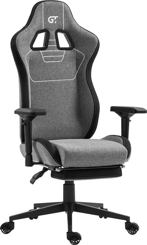 Геймерське крісло GT Racer X-2305 Fabric Gray/Black (X-2305 Fabric Gray/Black) - фото 7