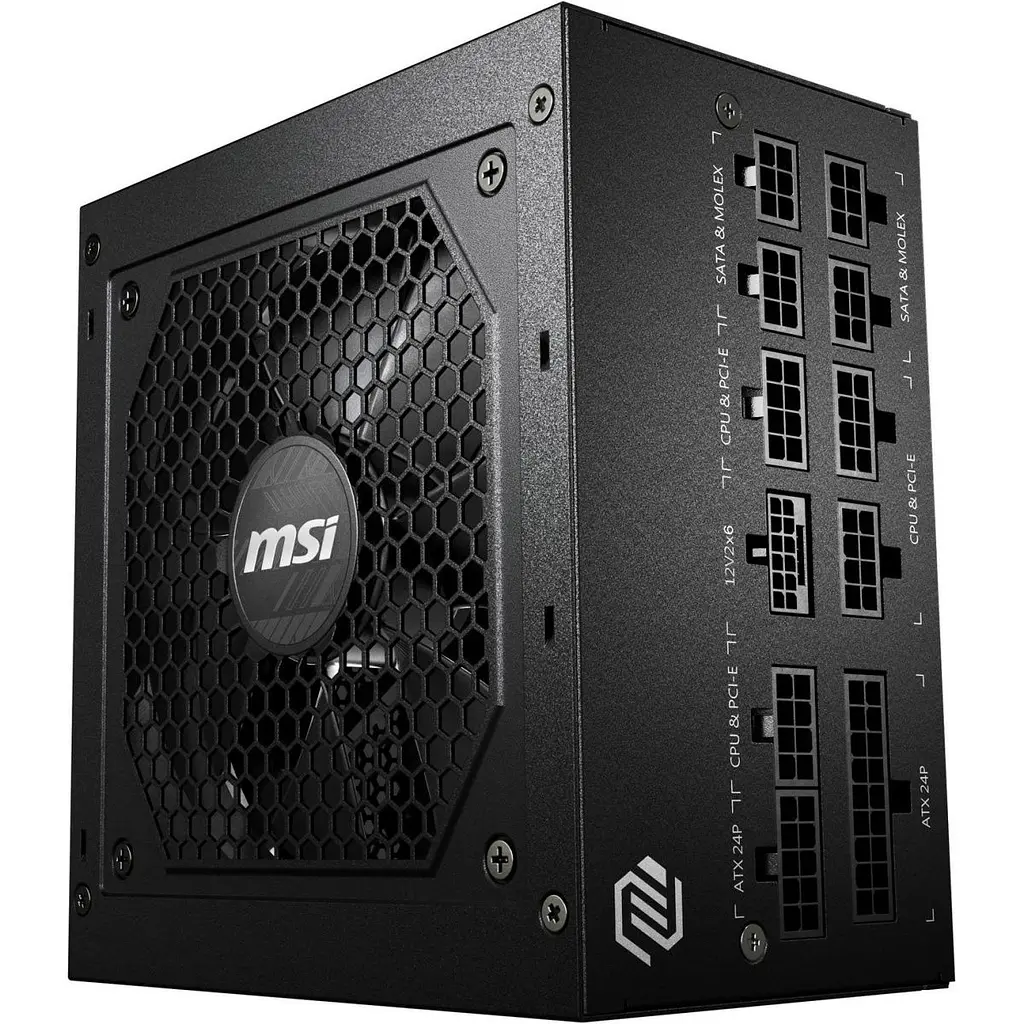Блок живлення MSI MAG A850GL PCIE5 Black (306-7ZP8A11-CE0) [109821] - фото 11