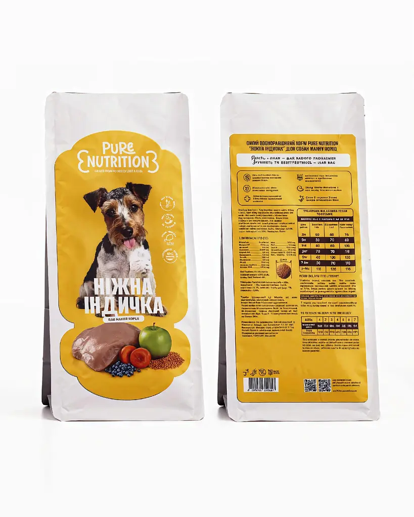 Cухий корм Pure Nutrition для собак малих порід з індичкою 3кг - фото 2