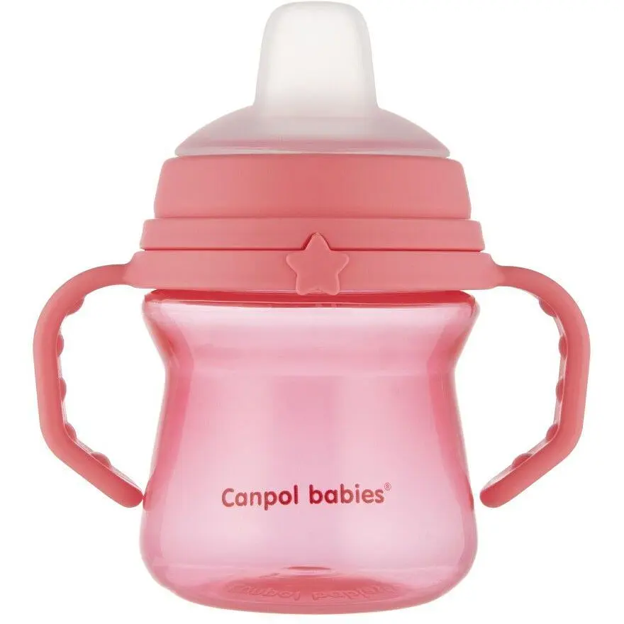 Кружка тренувальна Canpol babies First Cup Bonjour Paris 150 мл рожевий - фото 5