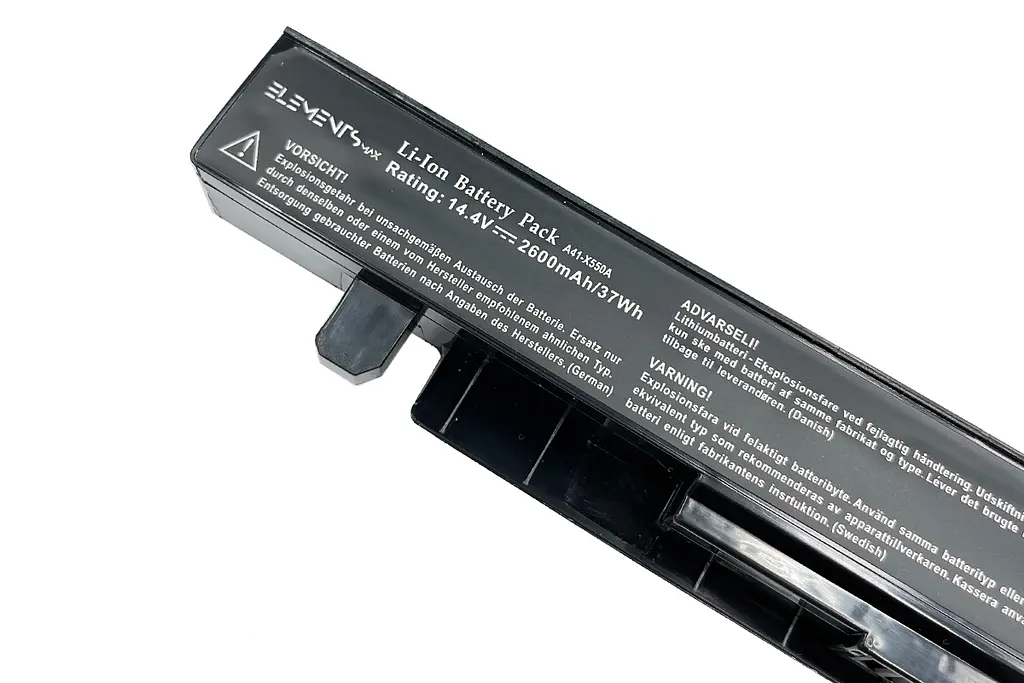 Акумулятор для Asus X450 X452 X550 F550 R409 R510 14.4V 2600 mAh (X550-4S1P-2600) - фото 4