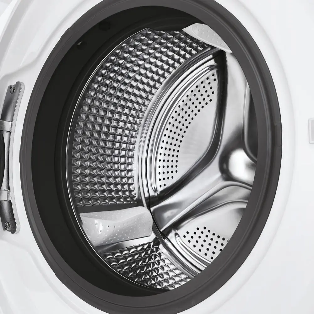 Прально-сушильна машина Haier фронтальна 9(6) кг 1400 A 60 см дисплей пара інвертор люк чорний прямий привод білий - фото 7