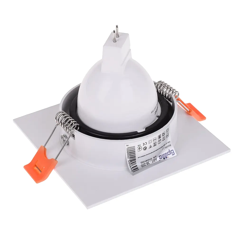 Светильник точечный Brille поворотный HDL-DT 106/1 MR16 36-220 - фото 3