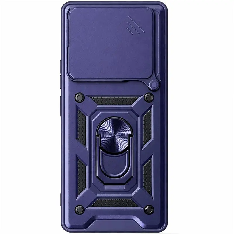Чохол Ummi Camshield Serge Ring для Xiaomi 15T Синій / Navy - фото 3