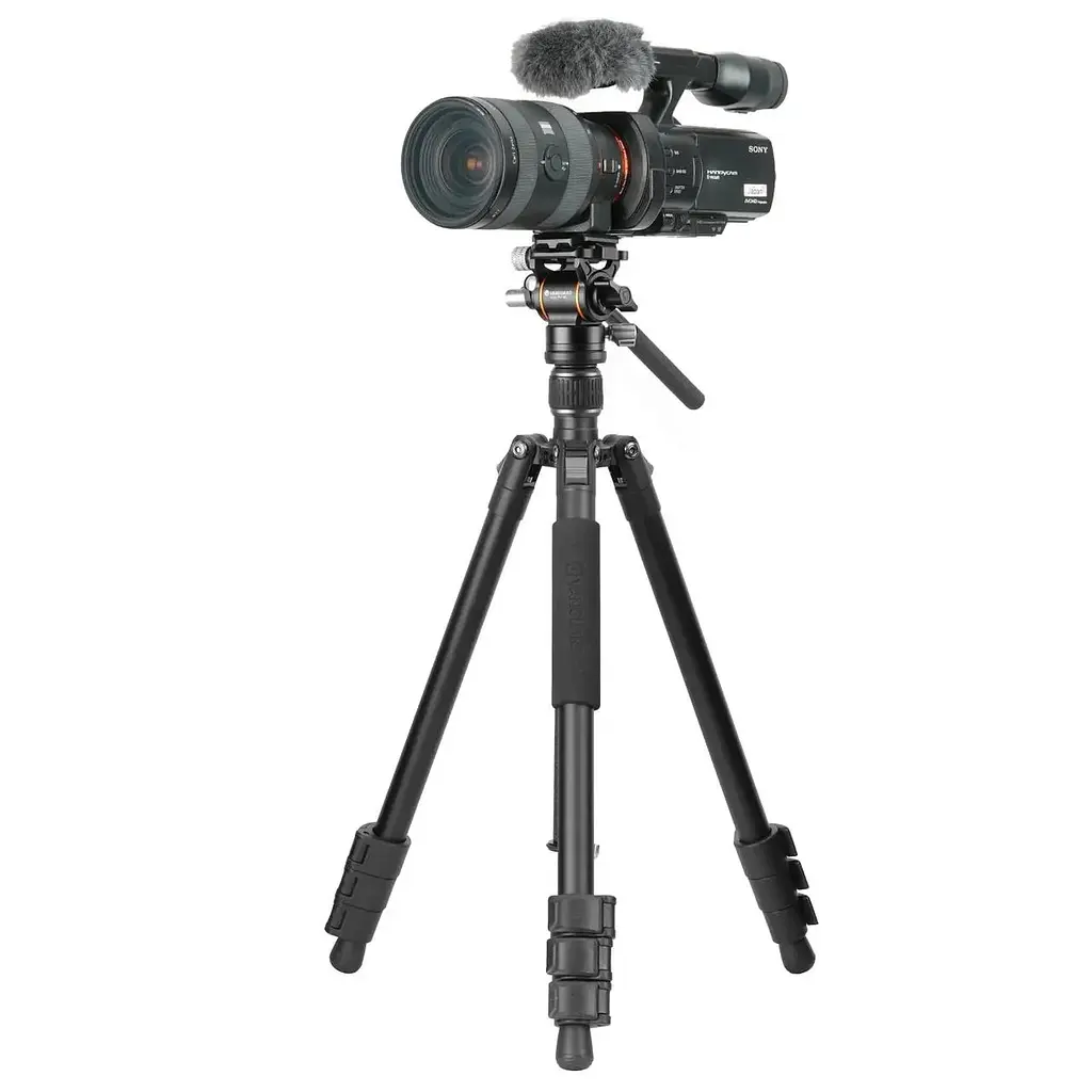 Штатив алюмінієвий Vanguard Vesta Go 234AV10 з відеоголовкою PV-10, Arca-Swiss, висота 151 см, навантаження до 5 кг для відео 4к - фото 2