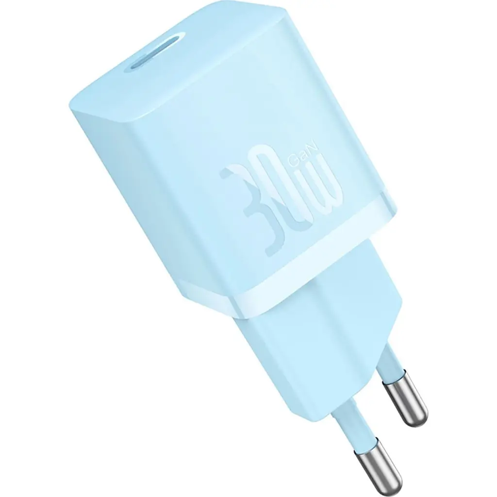 Зарядний пристрій Baseus GaN5 Fast Charger 1C 30W blue (CCGN070603) - фото 2