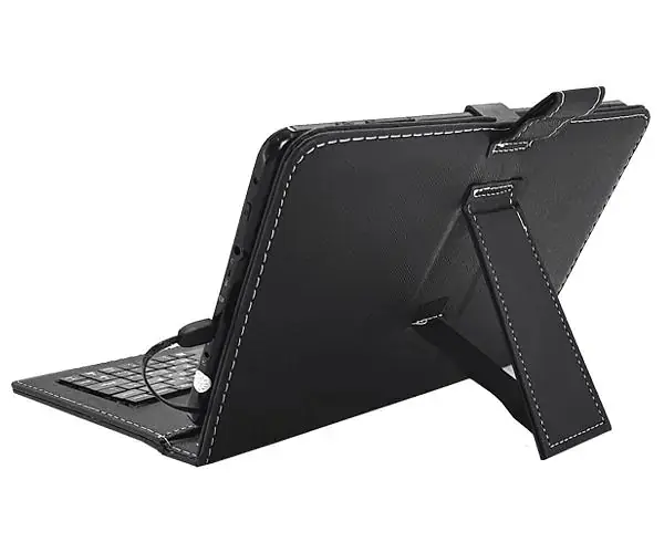 Чохол для планшета універсальний з клавіатурою Type-C 9.7-11" підставка Black (19004) - фото 4