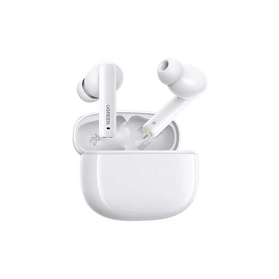 Беспроводные наушники Ugreen WS106 HiTune T3 Active Noise-Cancelling Wireless Earbuds (White)(UGR-90206) - фото 3