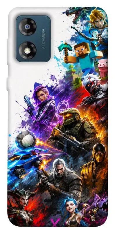 TPU чохол Demsky Gameverse для Motorola Moto E13