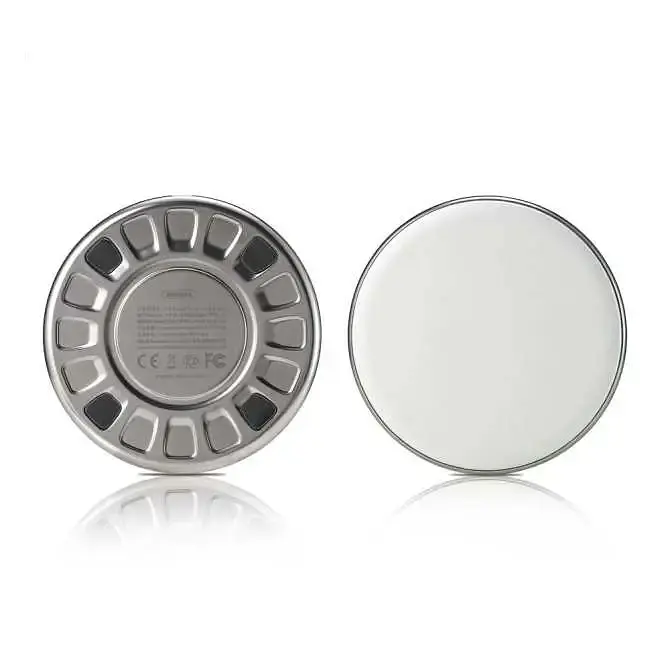 Бездротовий зарядний пристрій Remax RP-W10 Infinite Wireless Silver (6954851286141) - фото 3
