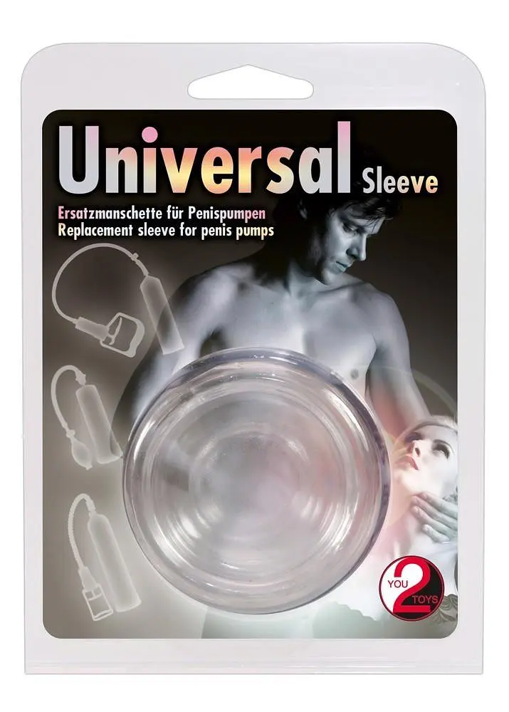 Насадка на помпу для пеніса Orion Universal Sleeve 6 см прозорий - фото 5