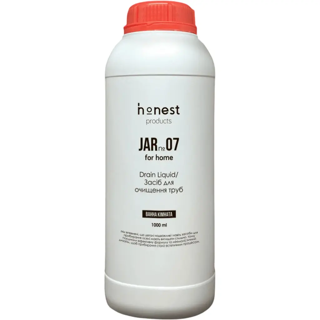 Засіб для очищення труб JAR №07 від honest products for home, 1л