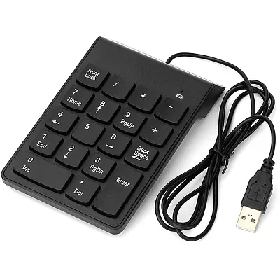 Клавіатура Gembird (KPD-U-03) USB Black (KPD-U-03) - фото 2