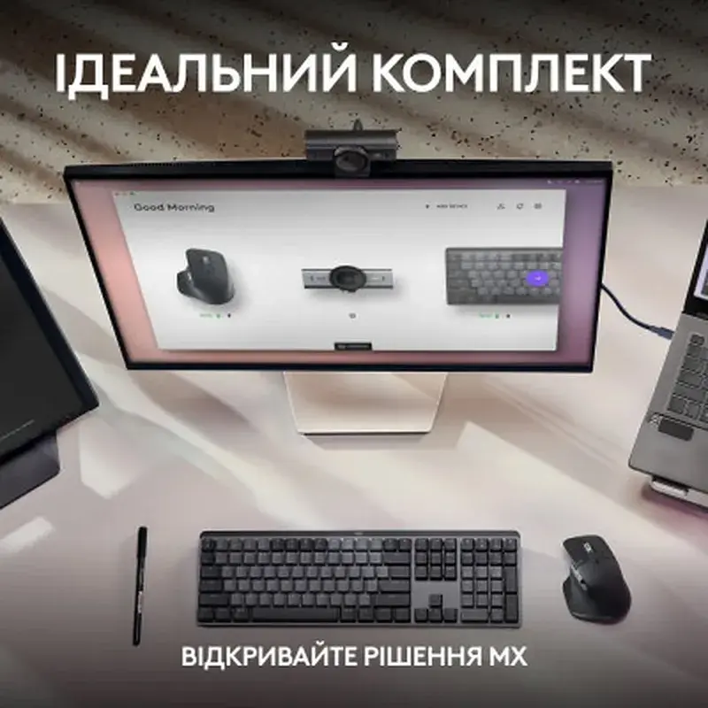 Веб-камера Logitech MX Brio 4K Graphite (960-001559) - фото 12