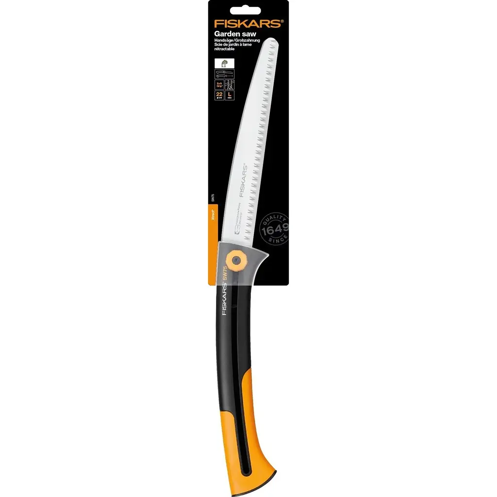 Пилка садова Fiskars Xtract L SW75 з кліпсою (1000614) - фото 2