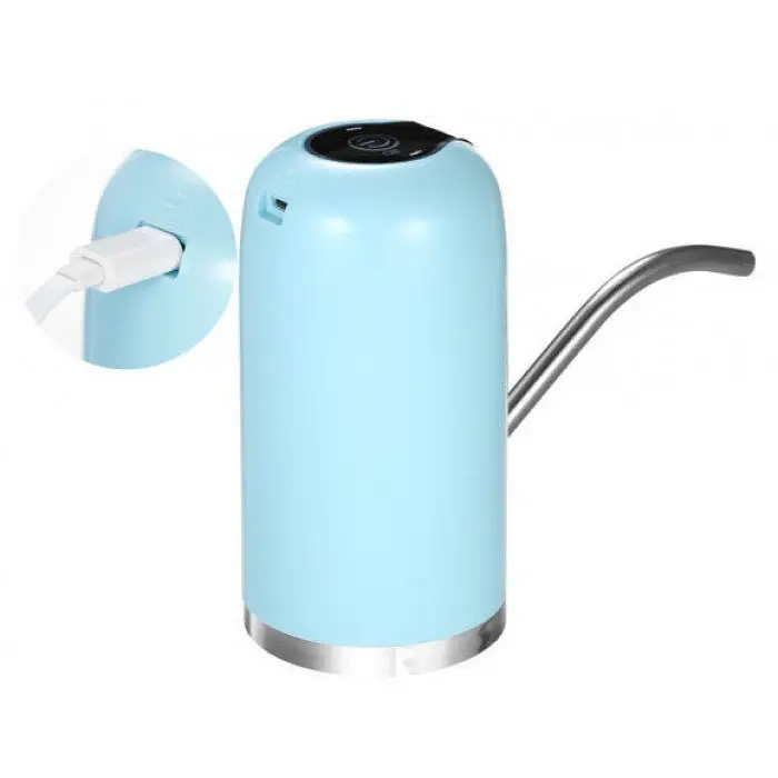 Електрична акумуляторна помпа для води Charging Pump C60 Блакитна - фото 2