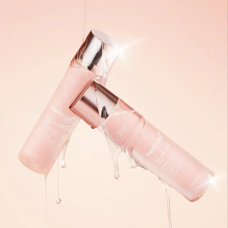 Зволожувальний тонер з потрійним колагеном Triple Collagen Toner 4.0 Medicube 140 мл - фото 3