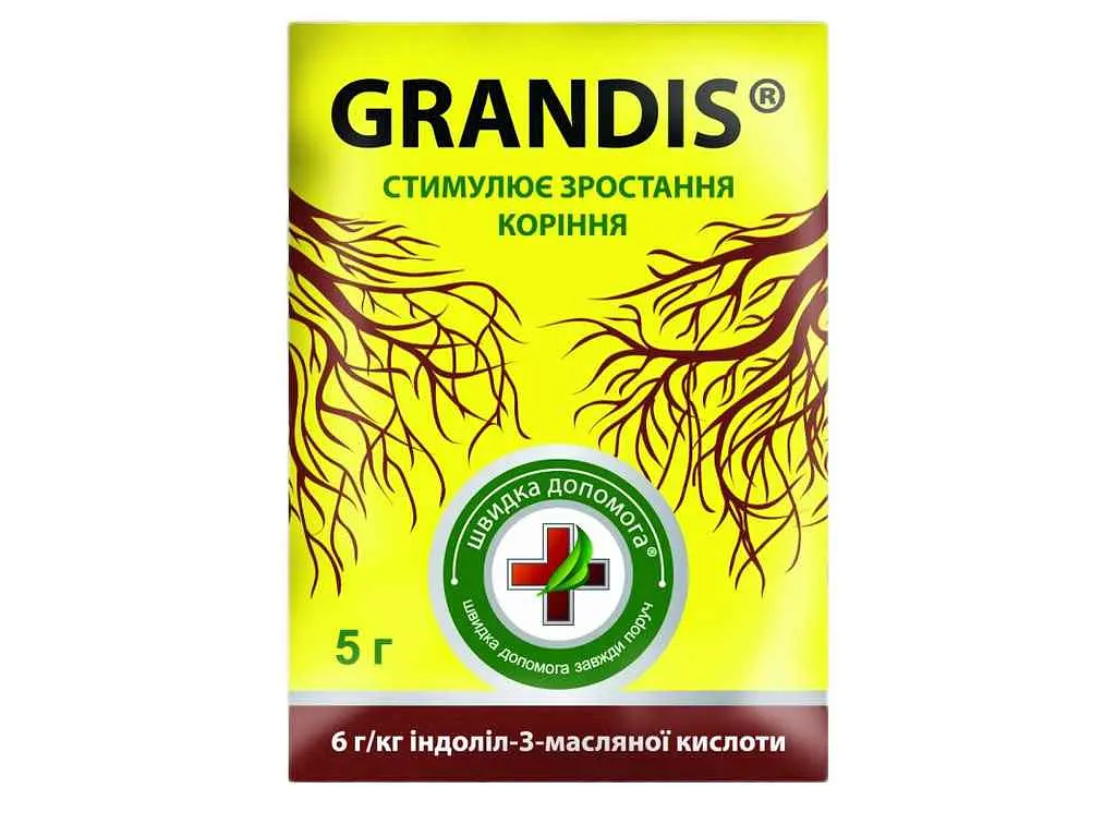 Стимулятор кореневой системи ШВИДКА ДОПОМОГА 5г "GRANDIS"