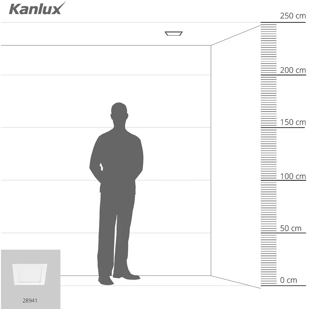 Светильник Kanlux Katro V2LED 12W-NW-W down-light (28940) - фото 8