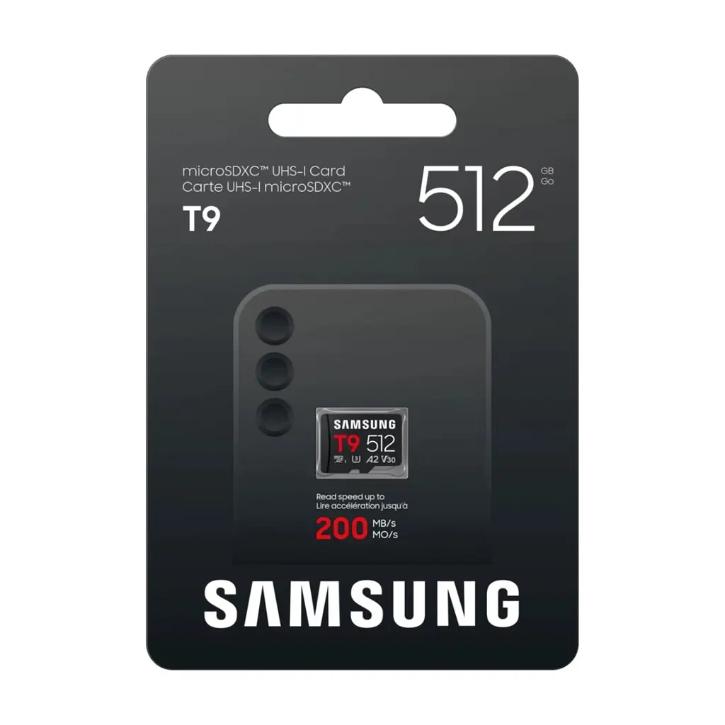Карта пам'яті Samsung 512GB microSDXC class 10 UHS-I U3 V30 A2 T9 (MB-MH512T/WW) - фото 4